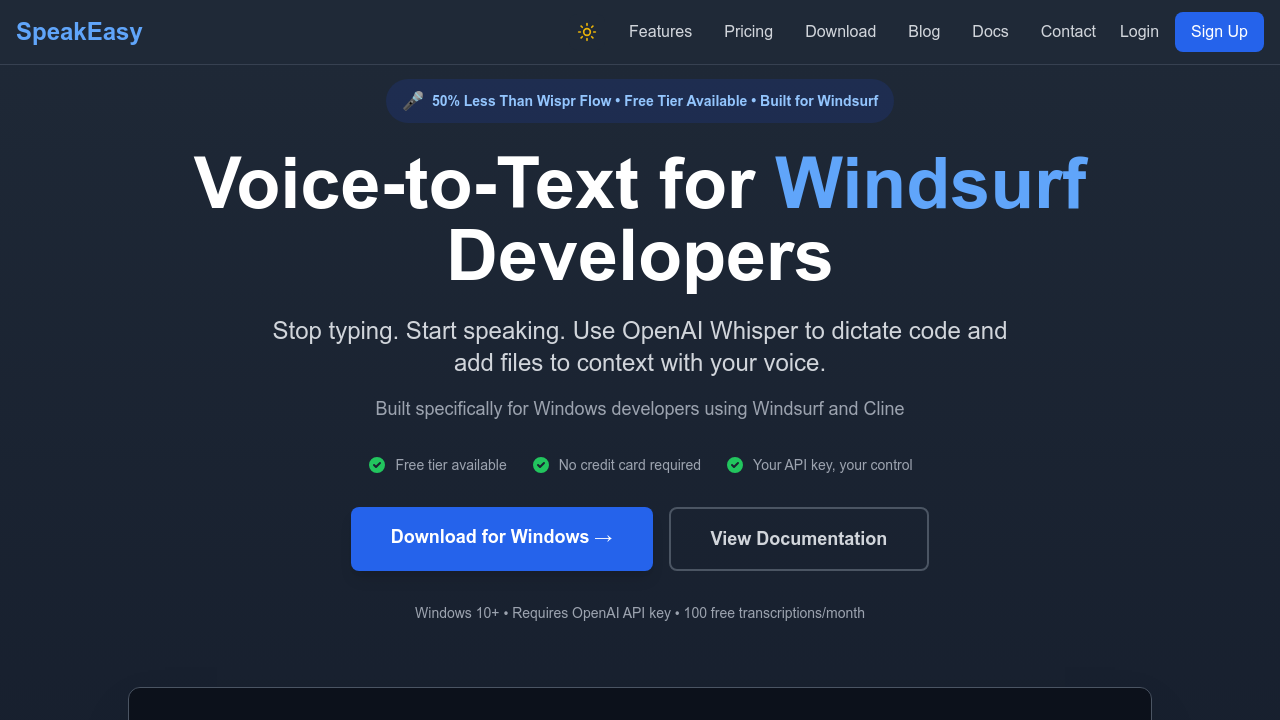 SpeakEasy screenshot