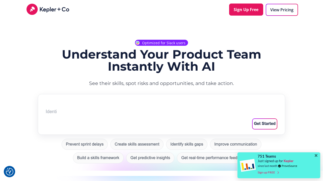 Kepler AI for Product Teams screenshot