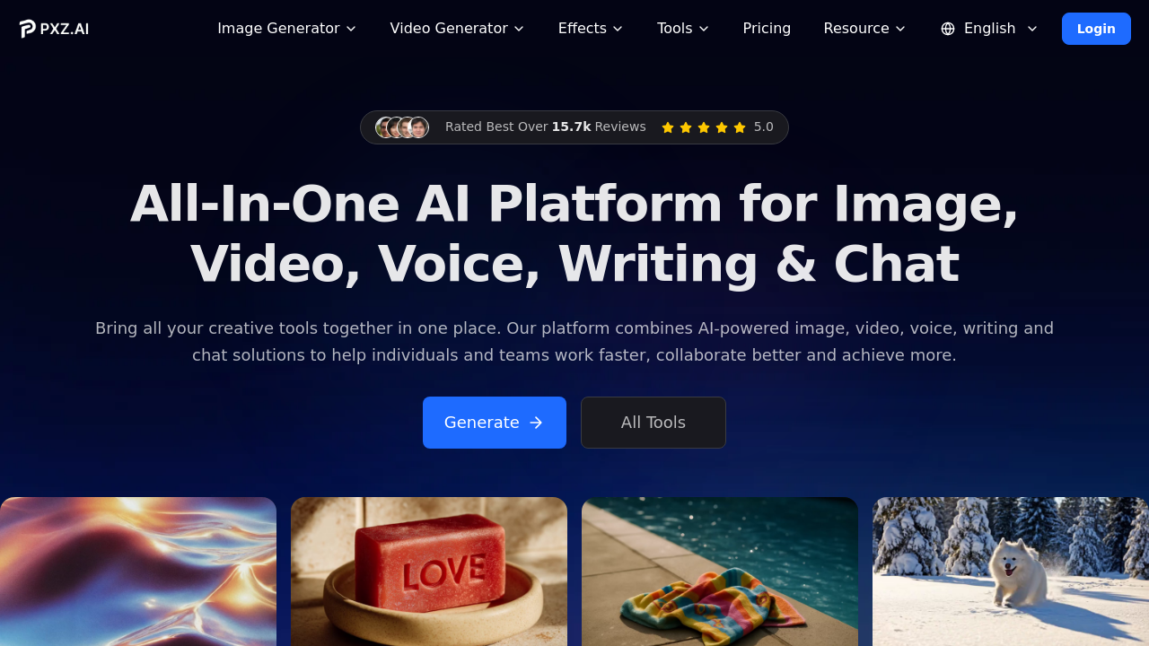 PXZ AI All In One Tool screenshot