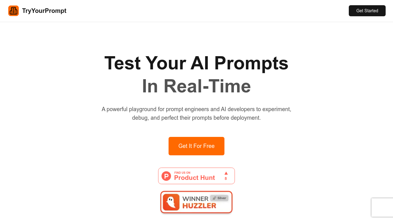 TryYourPrompt screenshot