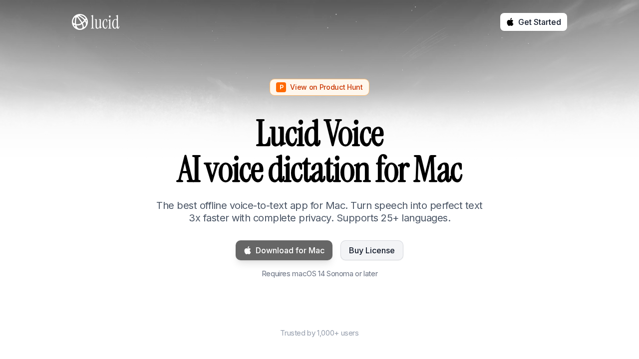 Lucid Voice screenshot