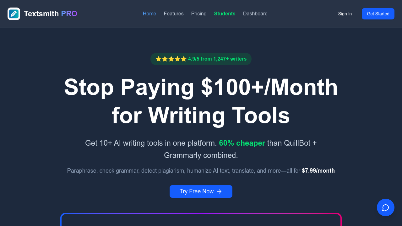 Textsmith PRO - Write Better with AI screenshot