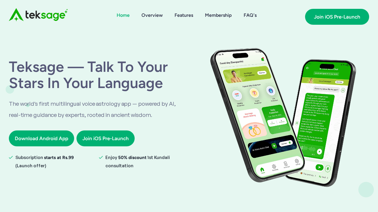 Teksage - Talk To Your Stars screenshot