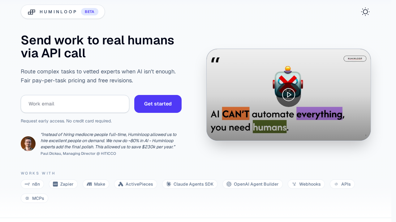 Huminloop screenshot