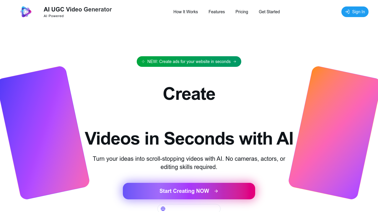 UGC Ads in Any Language screenshot