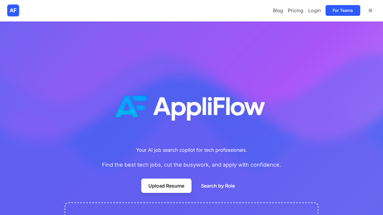 AppliFlow screenshot