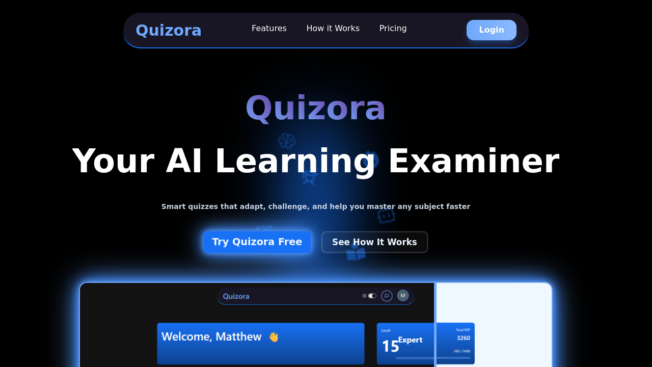 Quizora AI screenshot