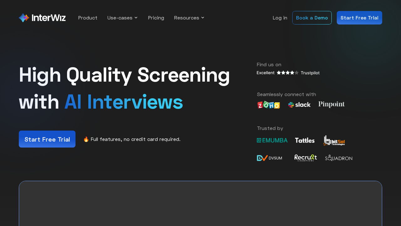 InterWiz AI screenshot