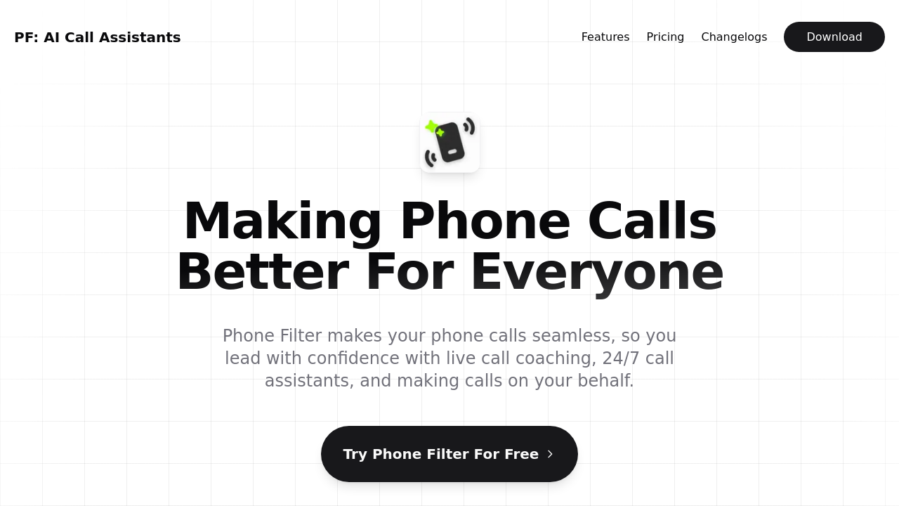 PhoneFilter AI screenshot