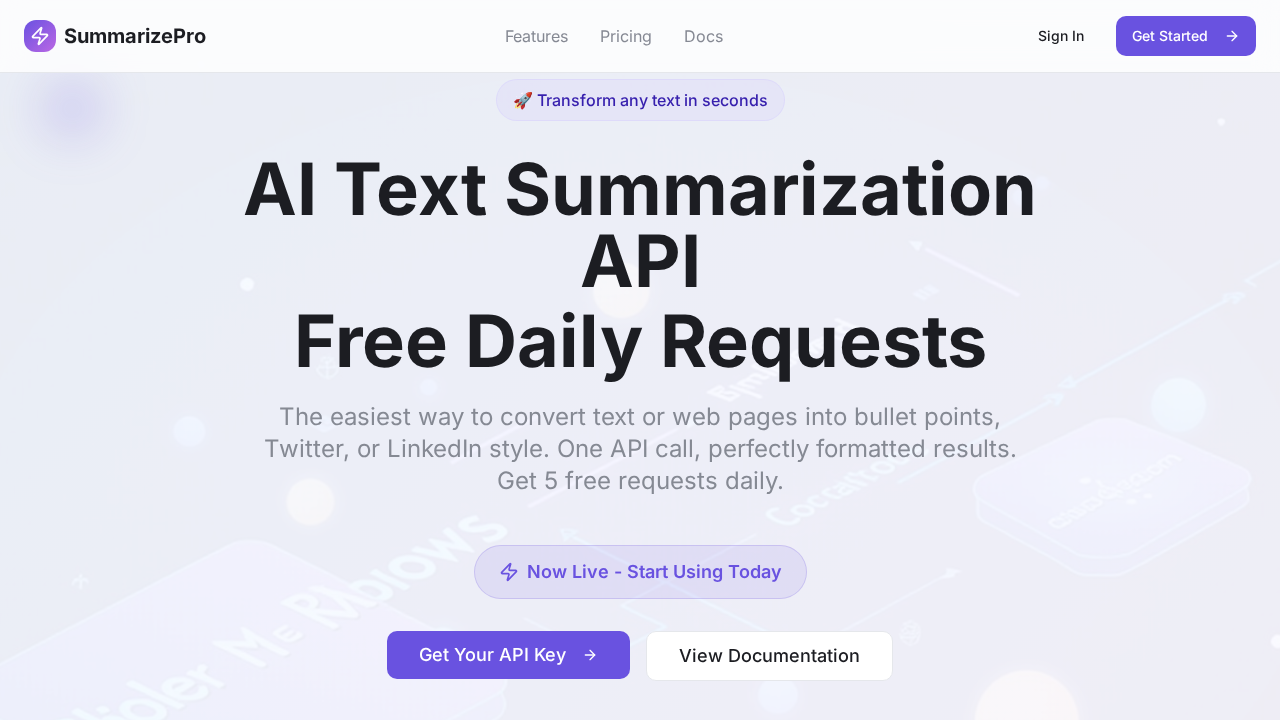 SummarizePro screenshot