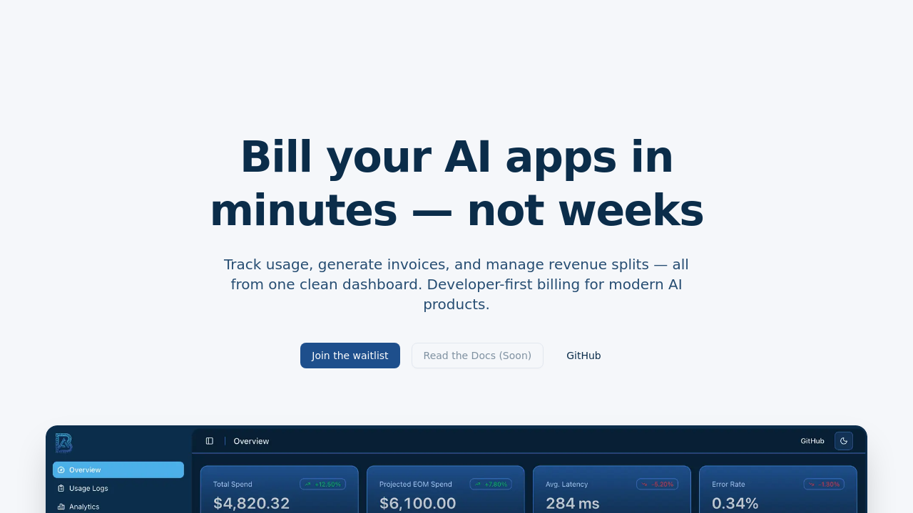 Bill AI screenshot