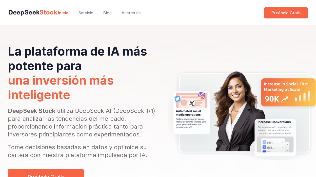 DeepSeek Stock AI screenshot