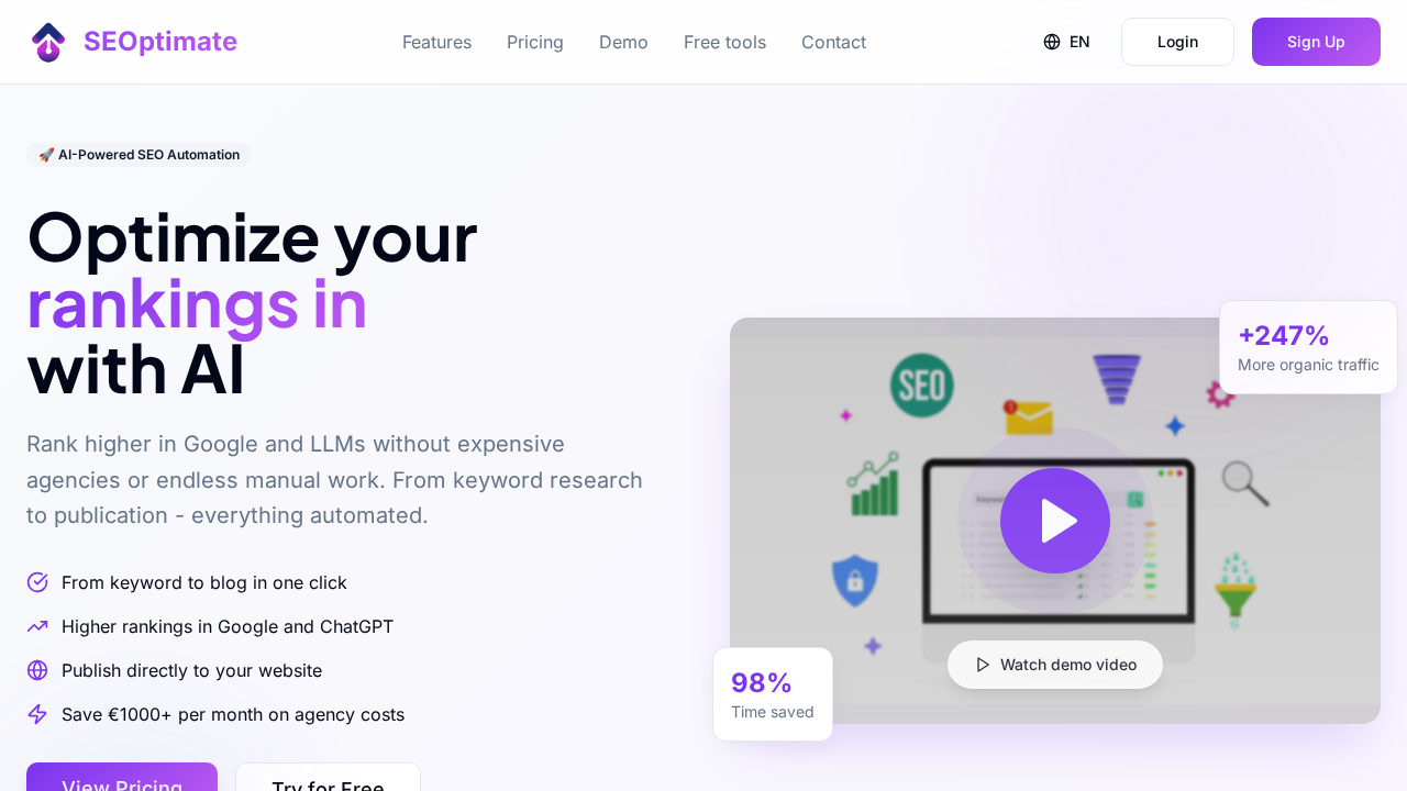 SEOptimate screenshot