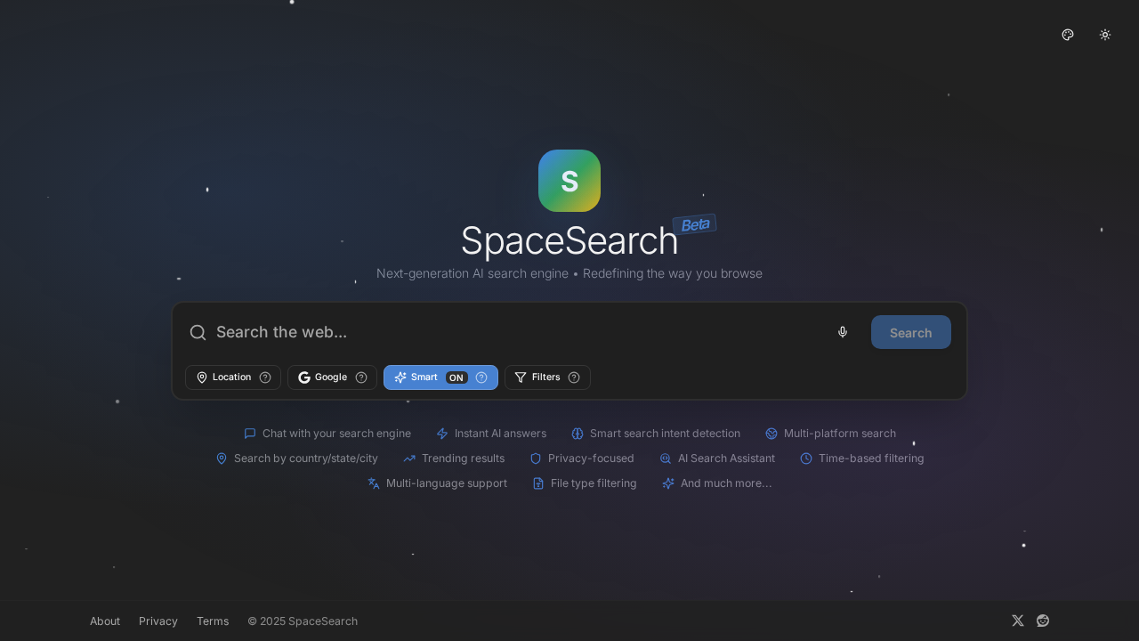 SpaceSearch screenshot
