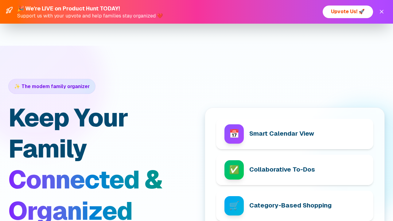 FamilyHub screenshot