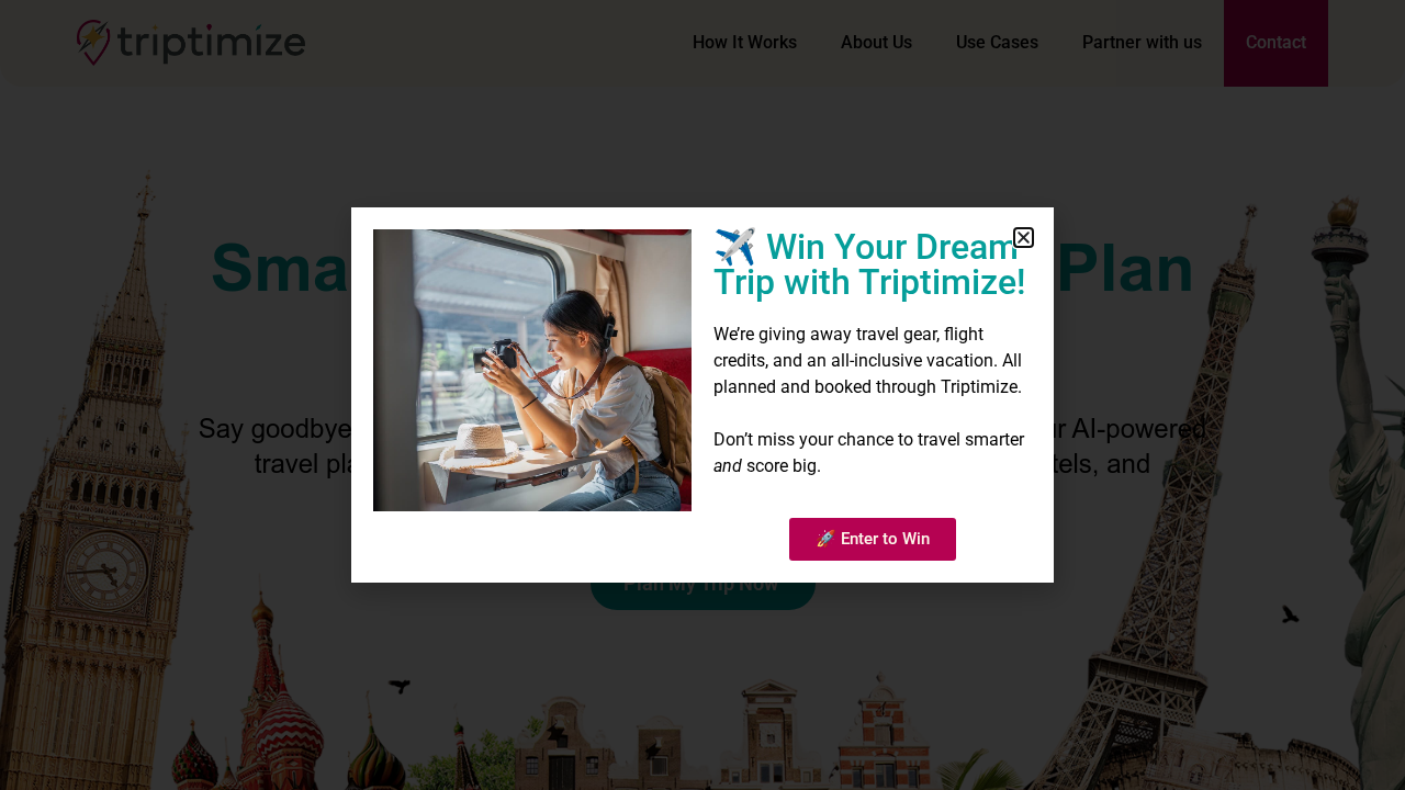 Triptimize screenshot