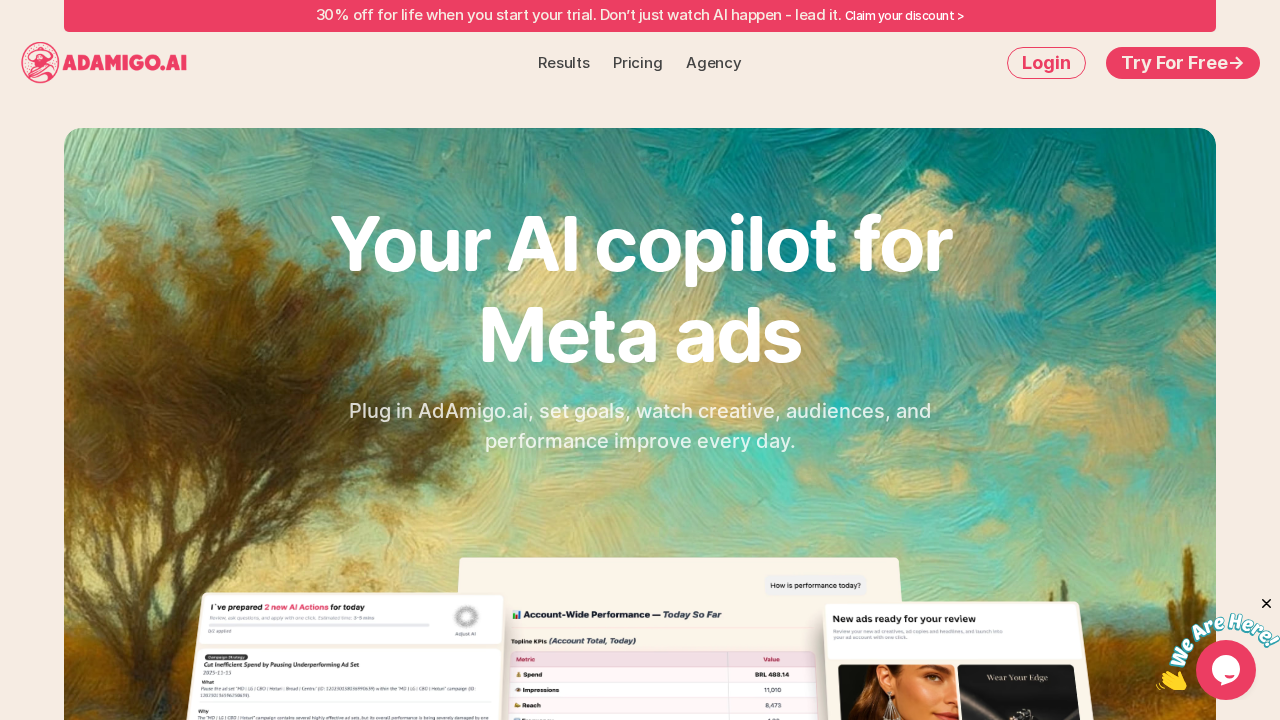 Adamigo.ai screenshot
