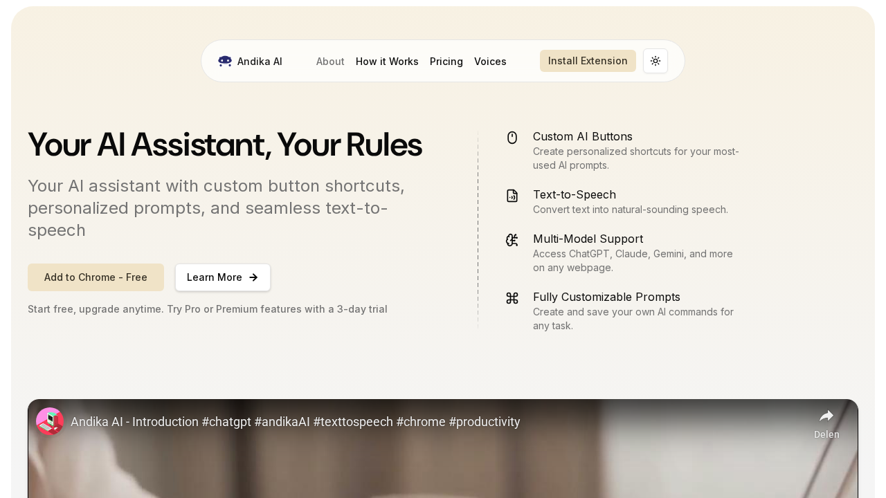 Andika AI screenshot
