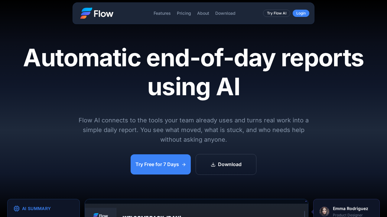 Flow AI screenshot