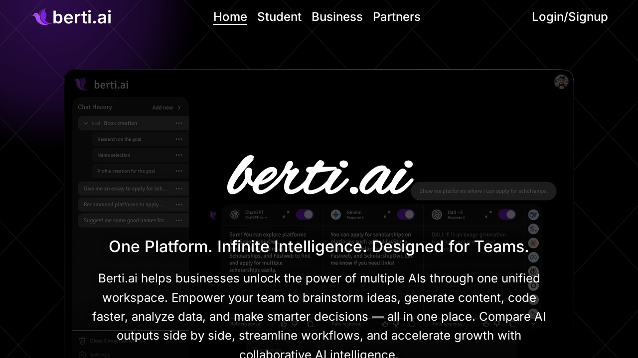 berti.ai screenshot