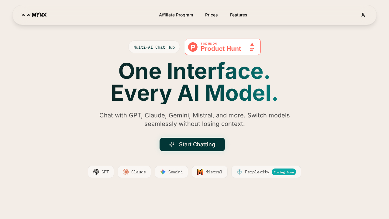 Multi-AI Chat Hub screenshot