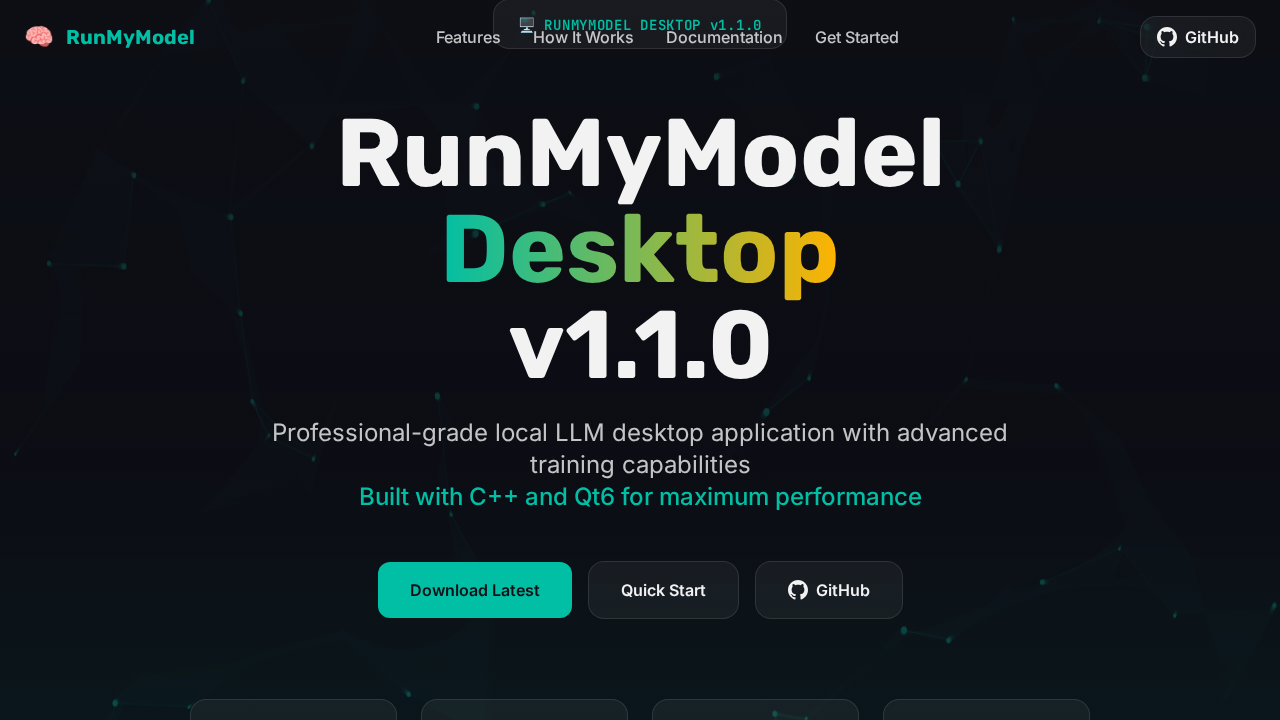 RunMyModel.org screenshot