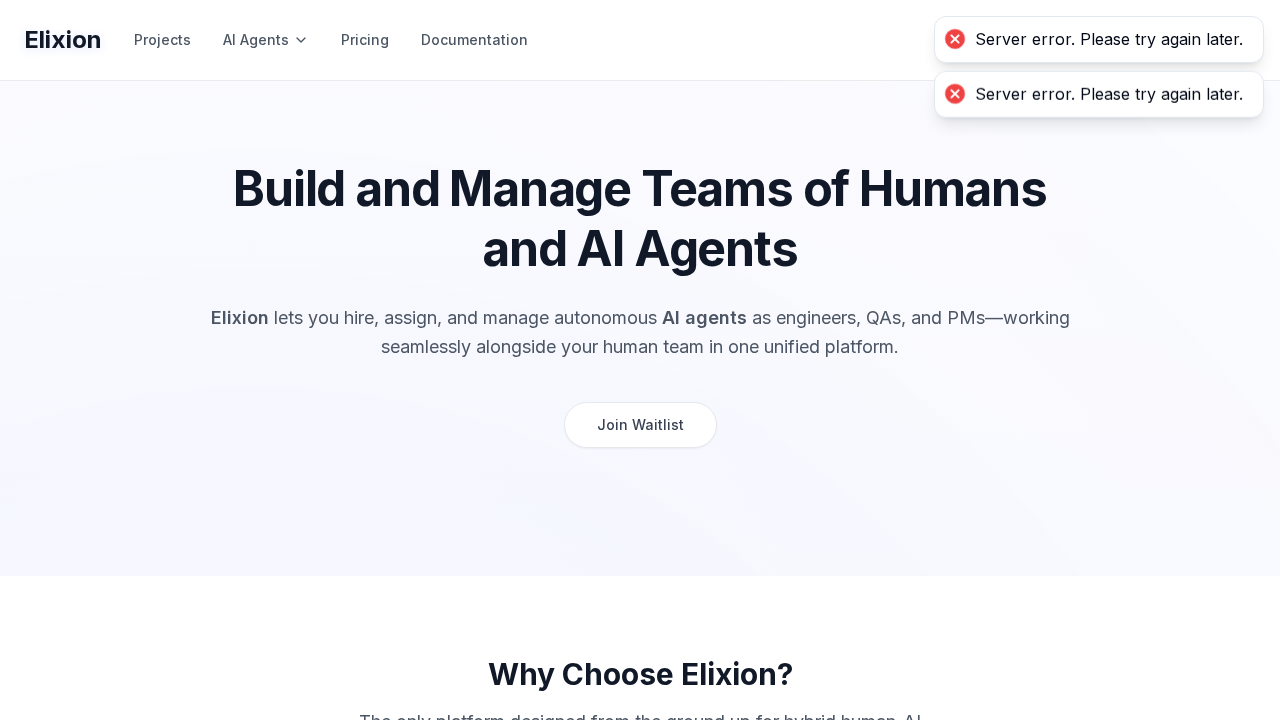 Elixion screenshot