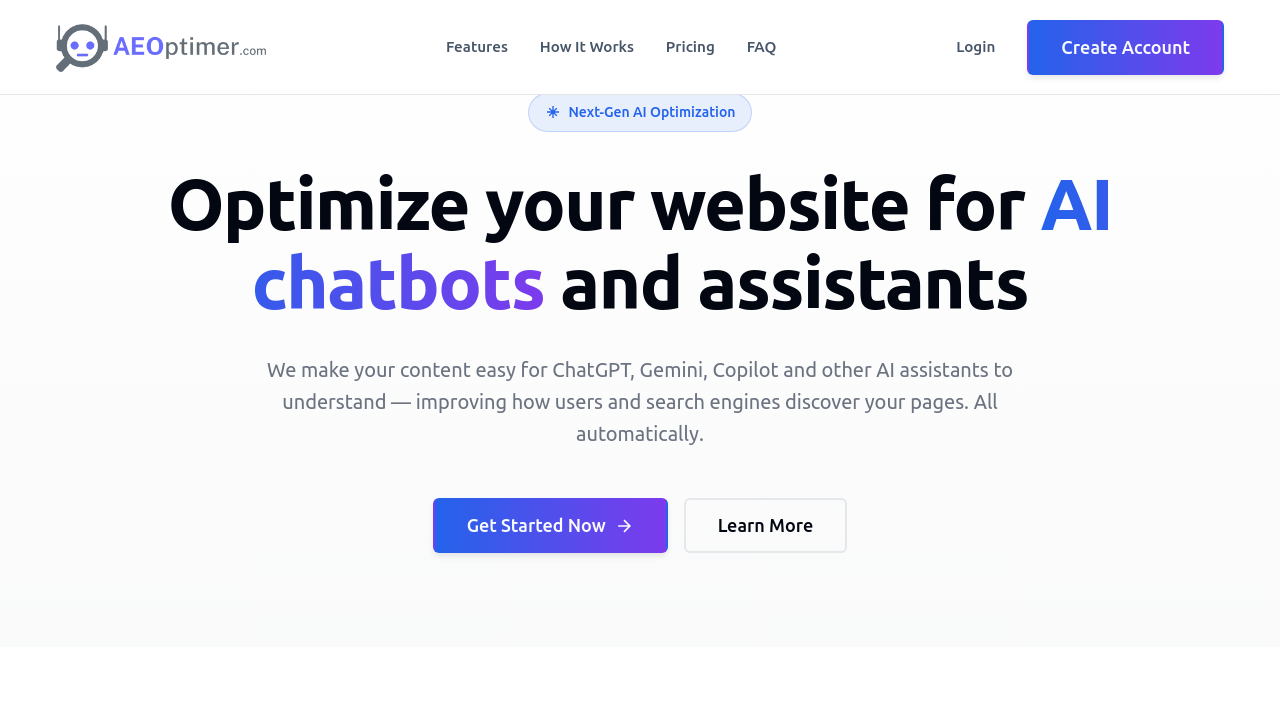 AEOptimer screenshot