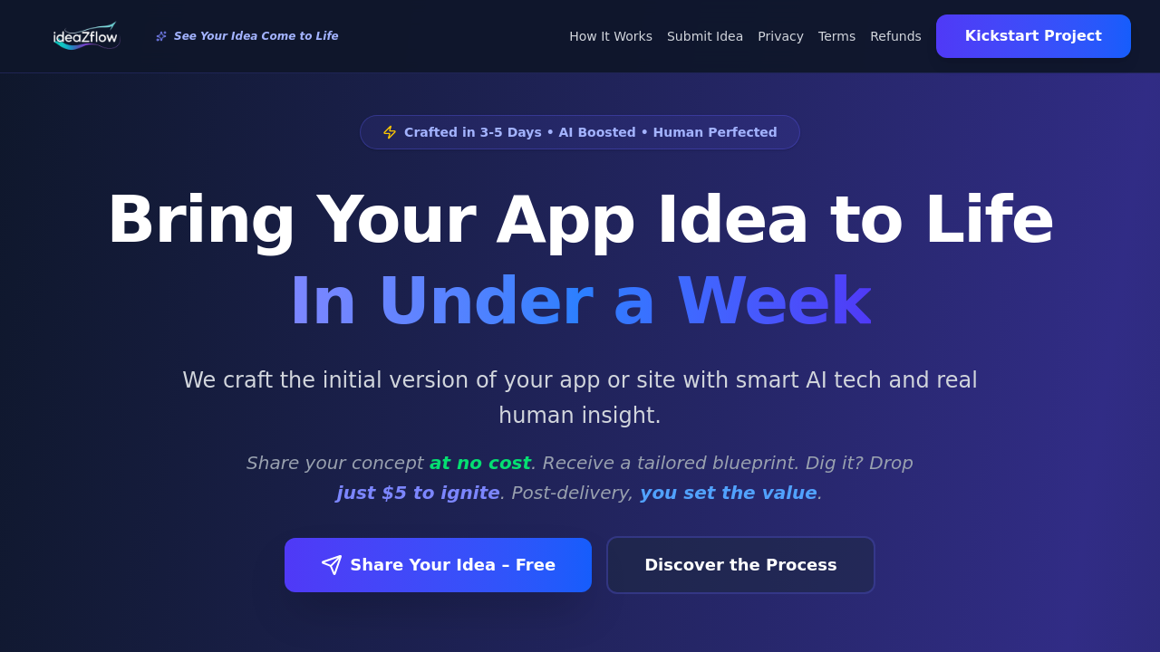 IdeaZflow screenshot