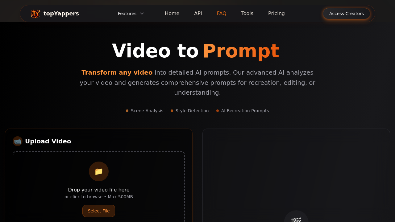 Video to Prompt screenshot