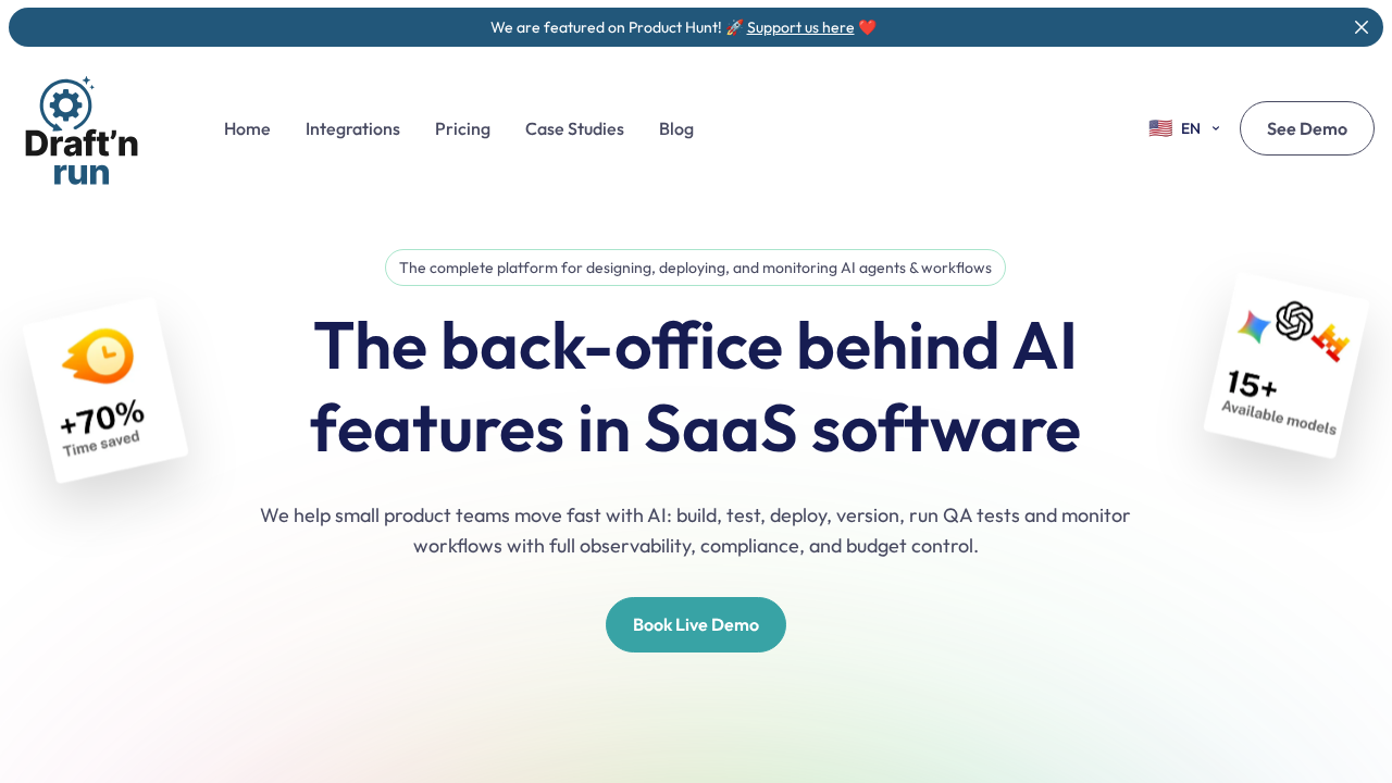 Draft'n Run screenshot