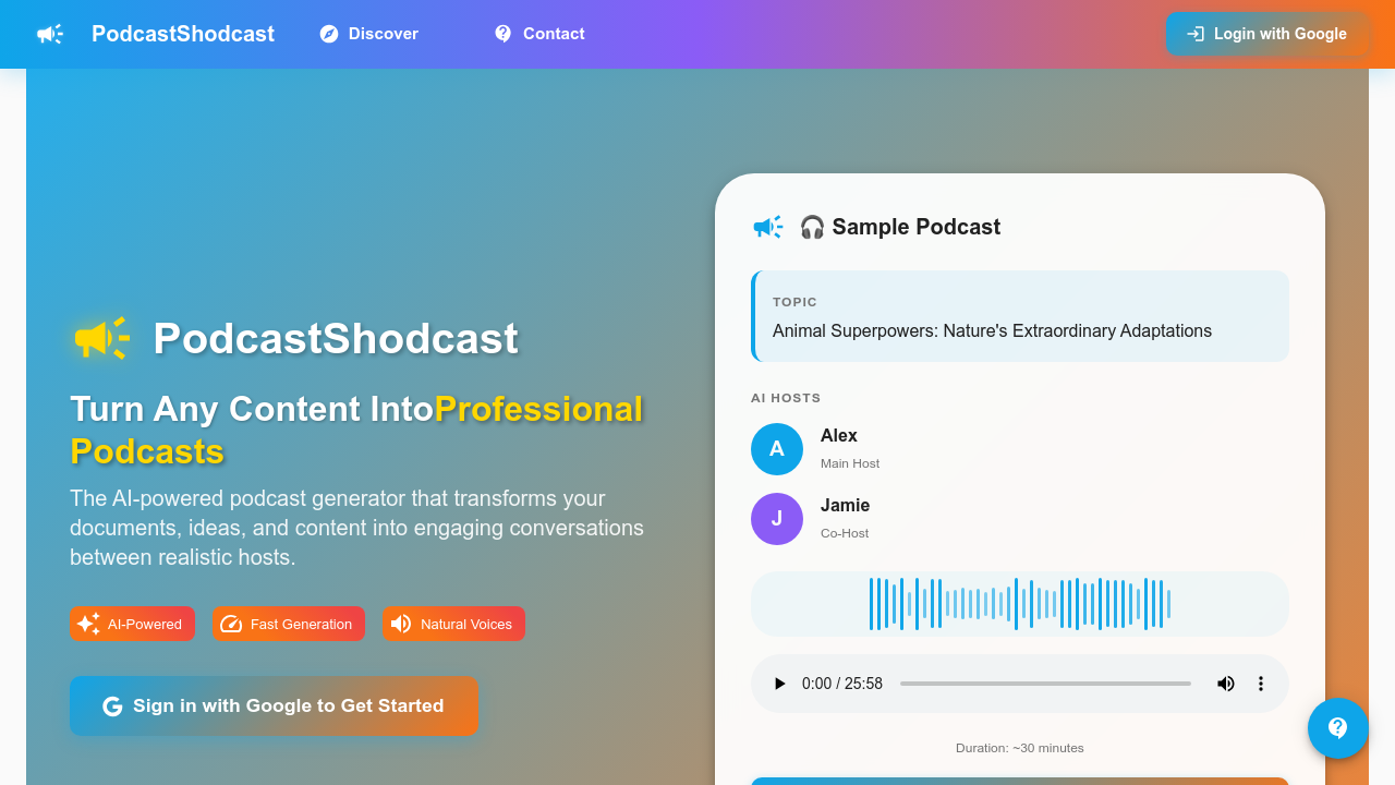 PodcastShodcast screenshot