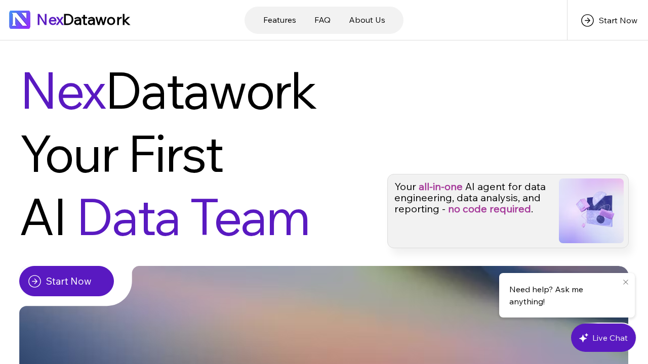 NexDatawork screenshot
