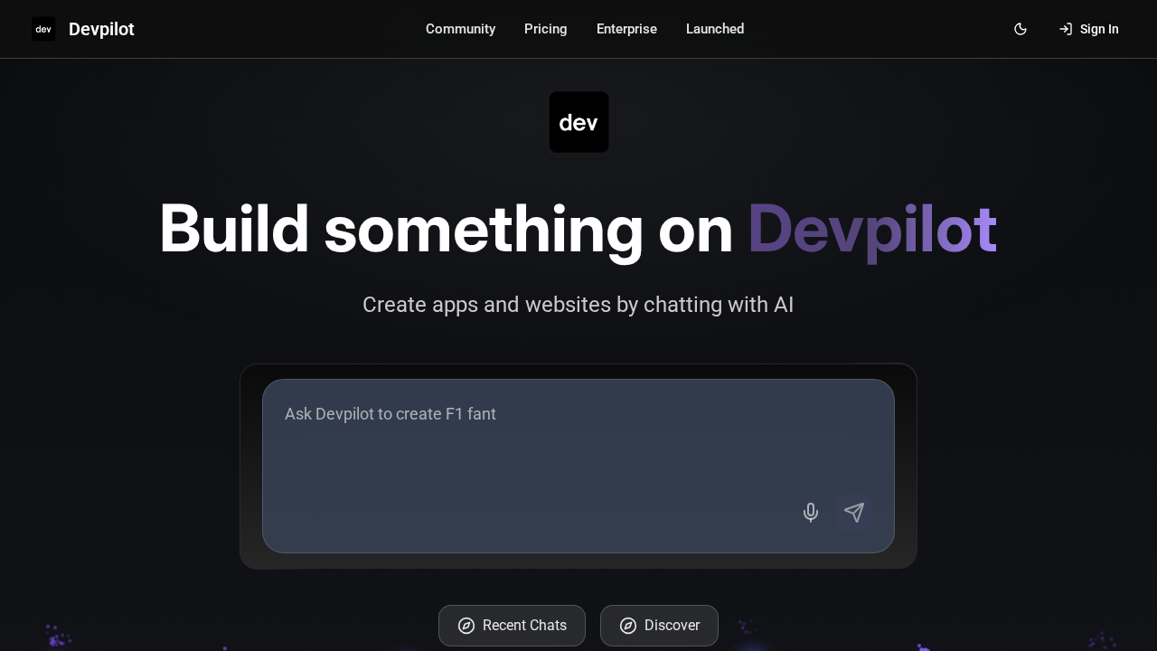 Devpilot screenshot