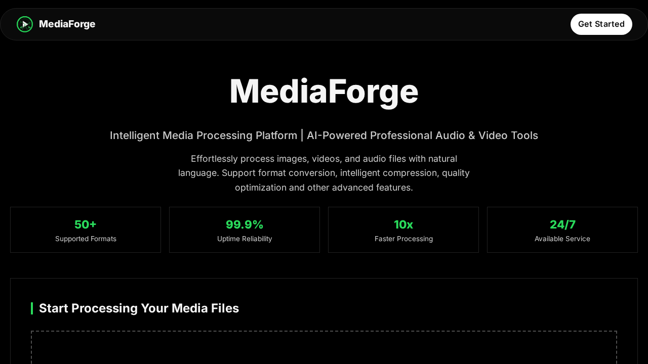 MediaForge screenshot