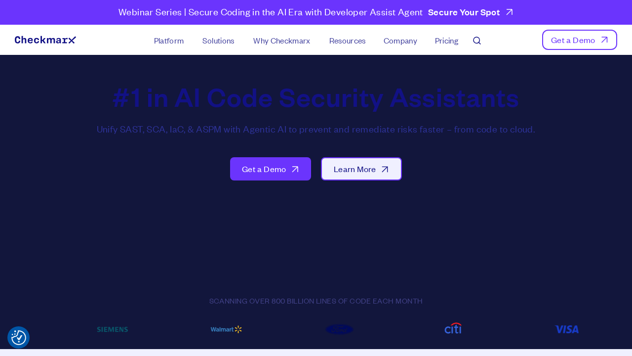 Checkmarx screenshot