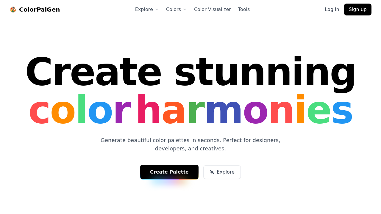 ColorPalGen screenshot