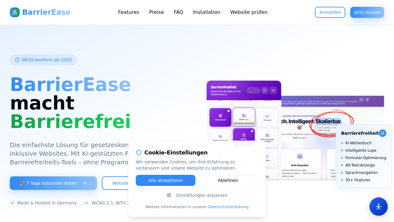 BarrierEase screenshot