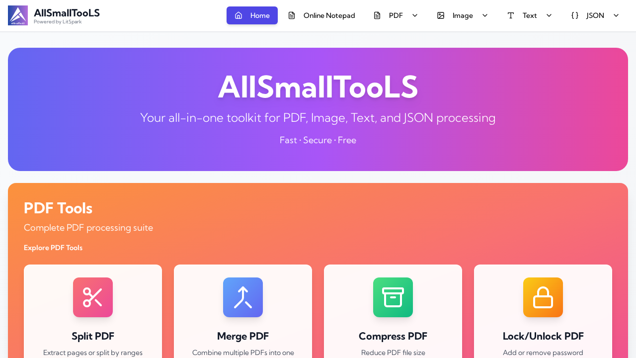 AllSmallTooLS screenshot