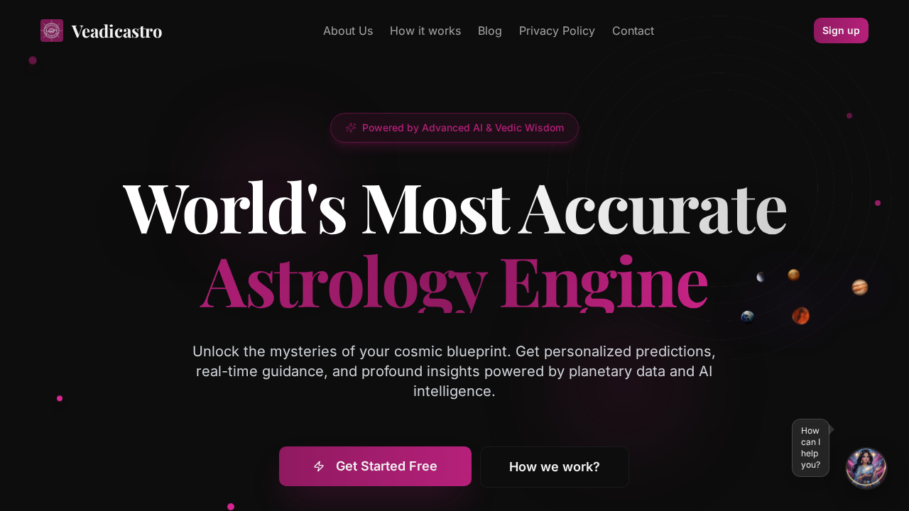 Vedicastro screenshot