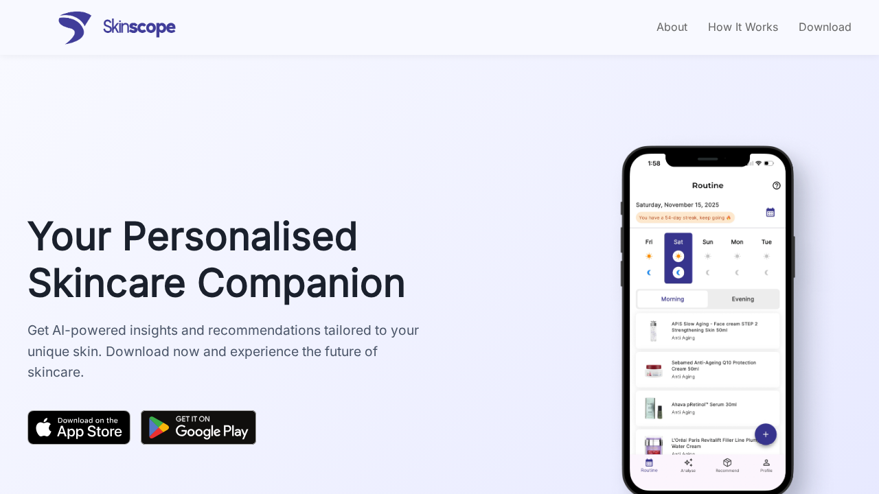 Skinscope screenshot