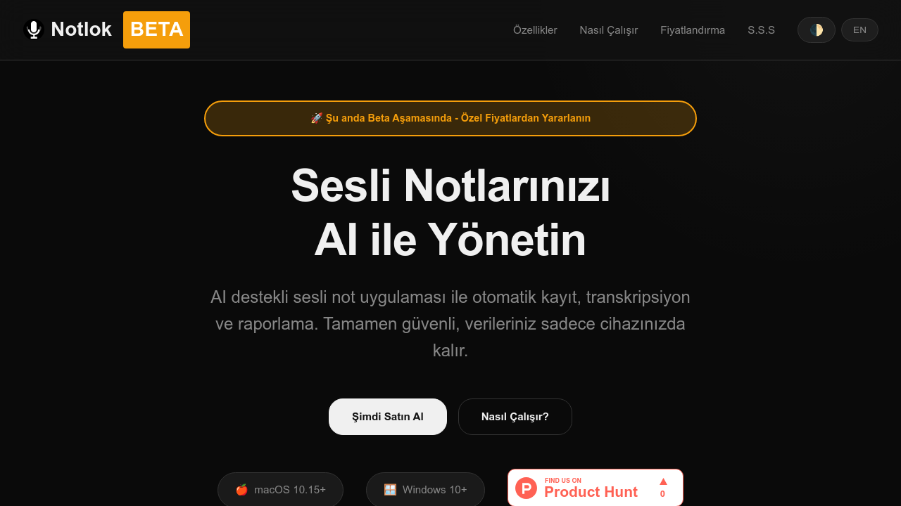 Notlok AI Assistant screenshot