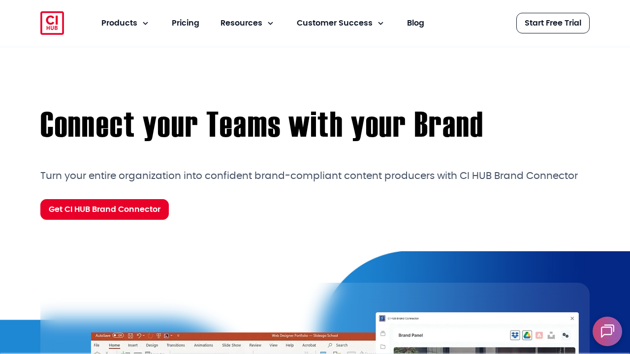 CI HUB Brand Connector screenshot