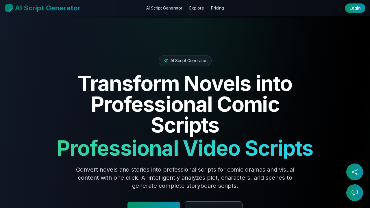 AI Script Generator screenshot