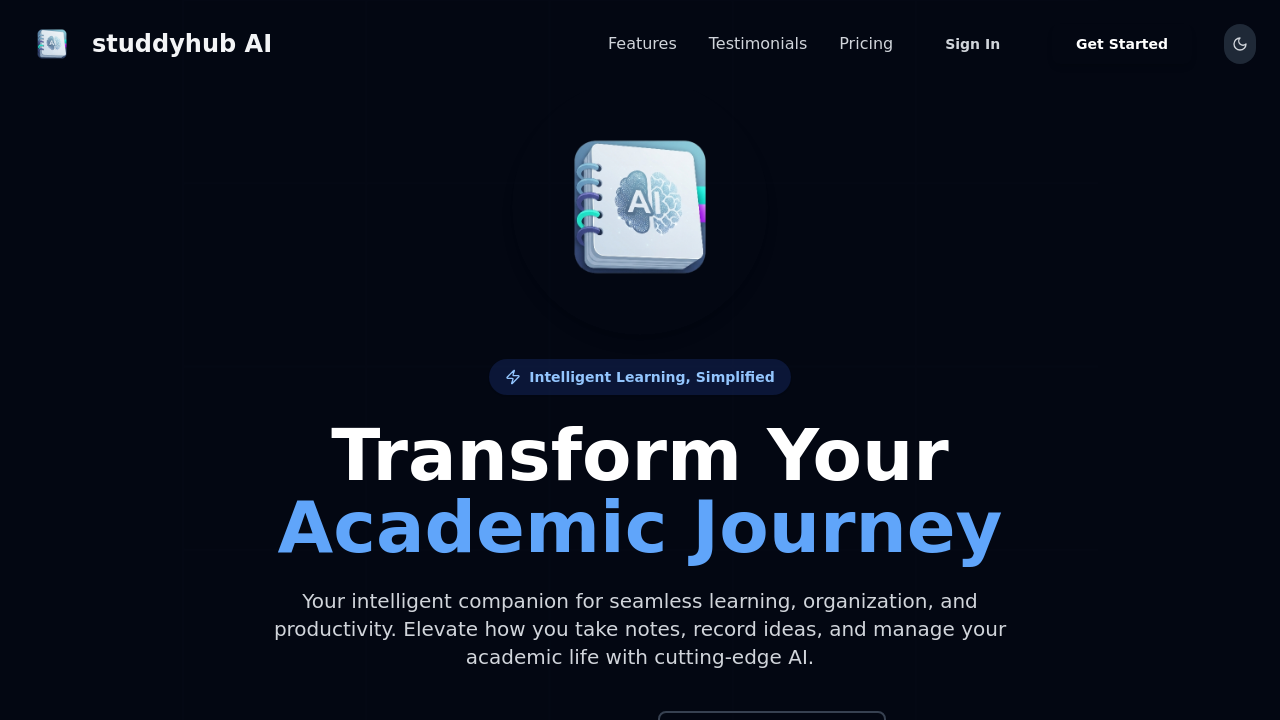 StuddyHub screenshot