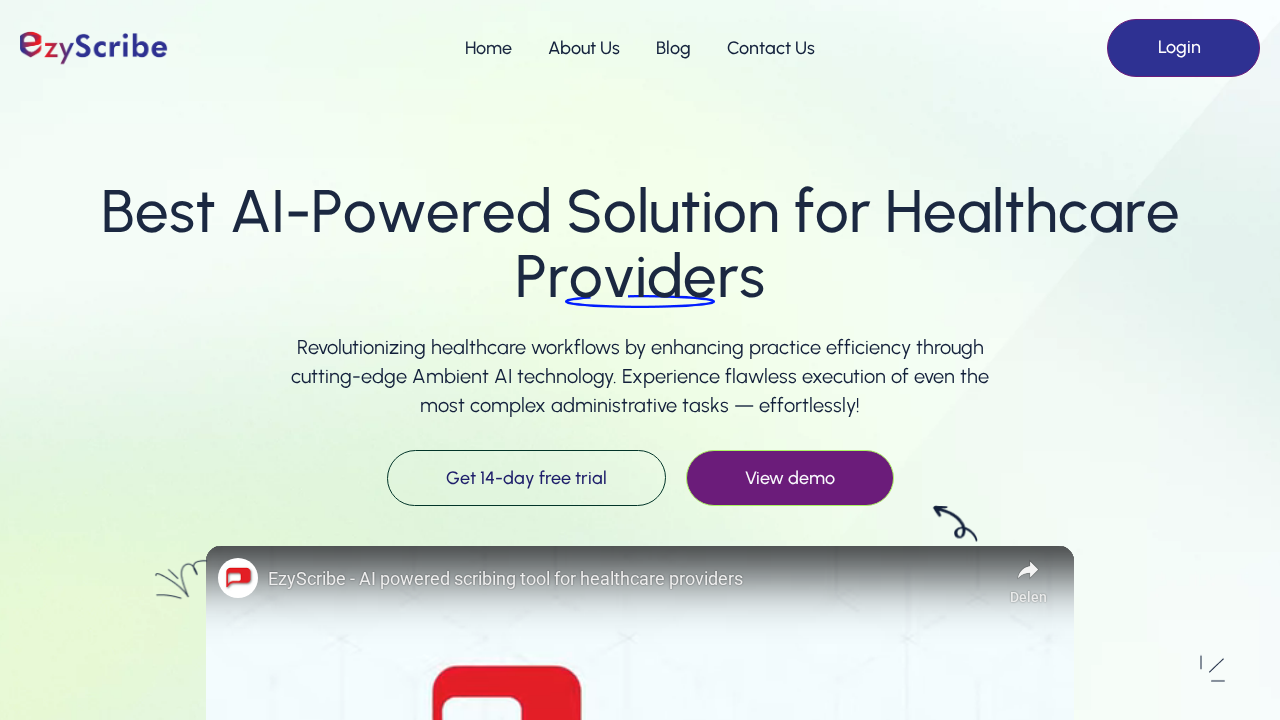 EzyScribe screenshot