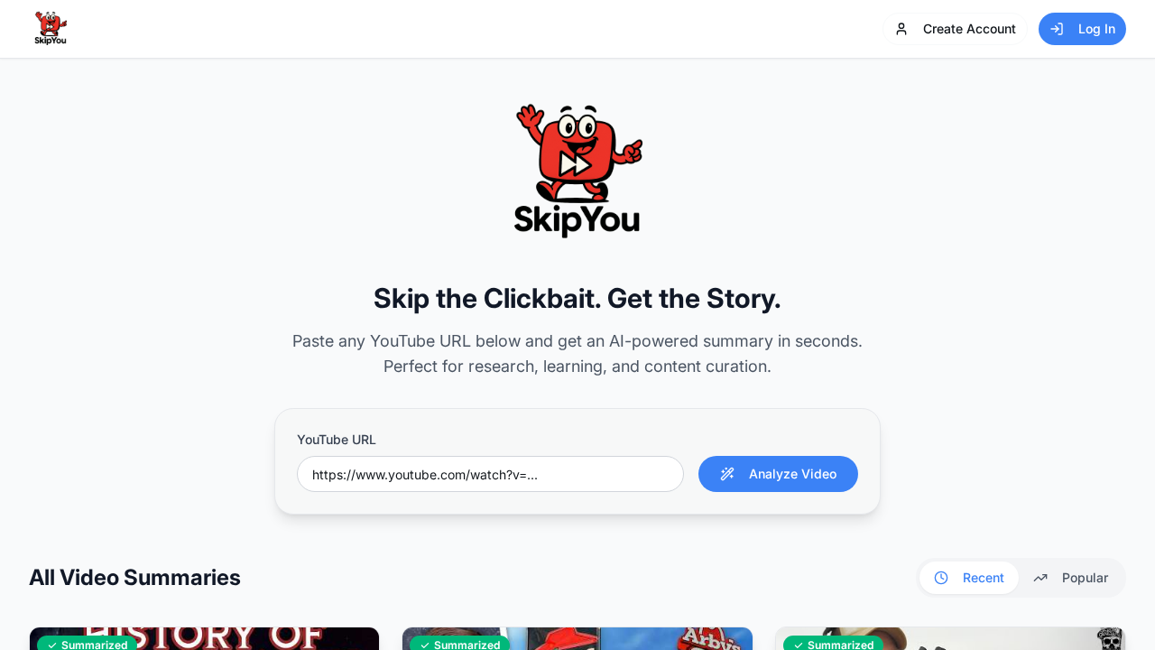 SkipYou screenshot