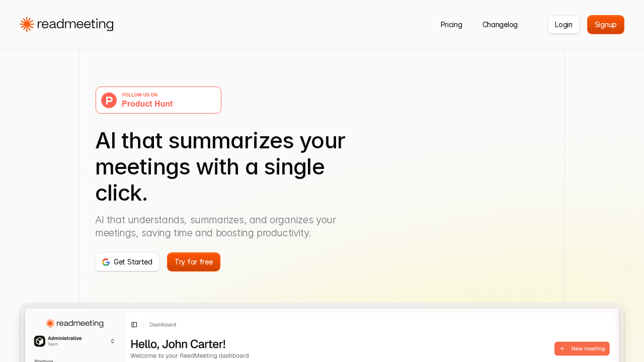 ReadMeeting screenshot