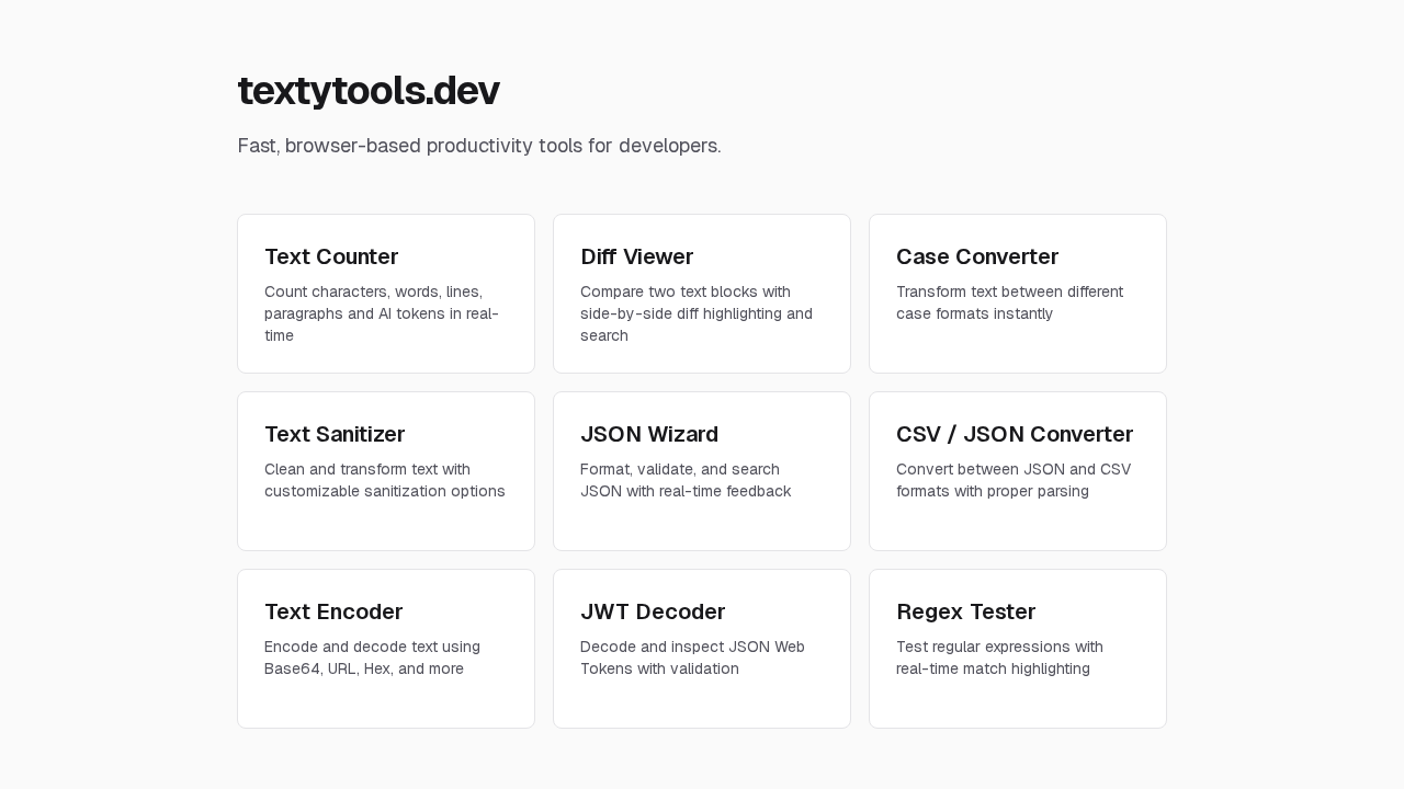 TextyTools screenshot