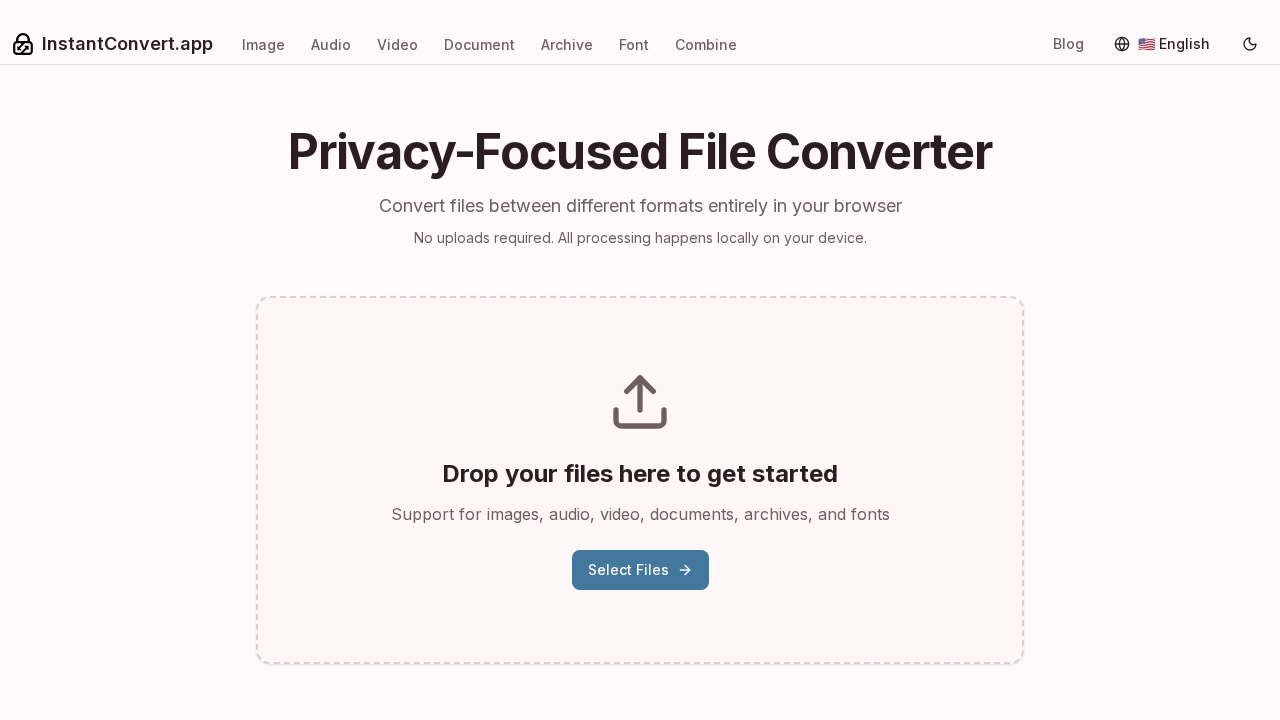 InstantConvert.app screenshot